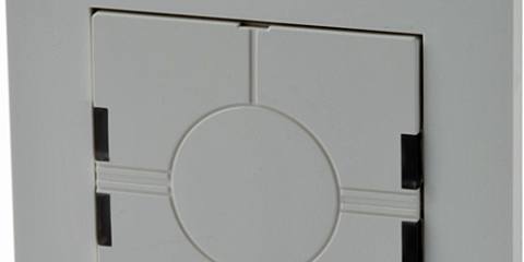 Pulsadores inalámbricos con sensor de temperatura para la automatización de viviendas y edificios