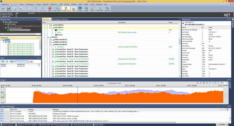 Software BMS de NETxAutomation