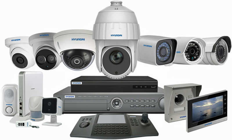 Sistemas Hyundai de CCTV y alarma