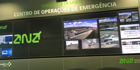 Sistema Sony Vision Presenter en el Centro de Operaciones de Emergencia del Aeropuerto de Lisboa