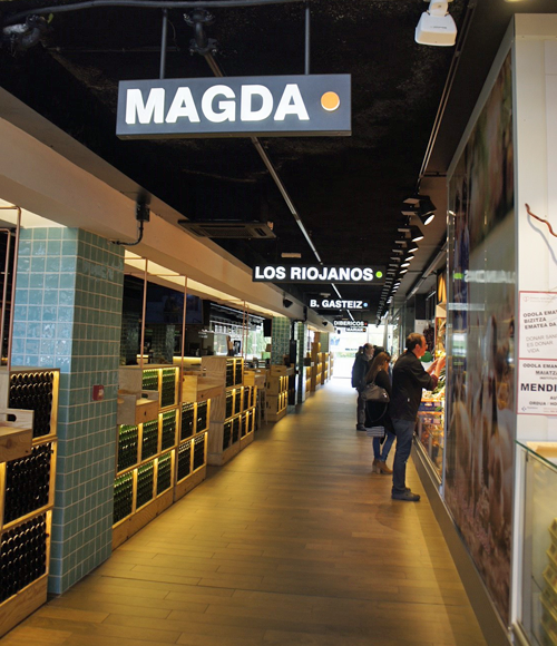 Interior del Mercado de Abastos de Vitoria-Gasteiz