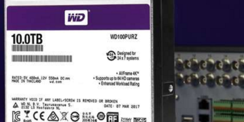 Western Digital aumenta la capacidad de sus discos duros para videovigilancia hasta 10 TB