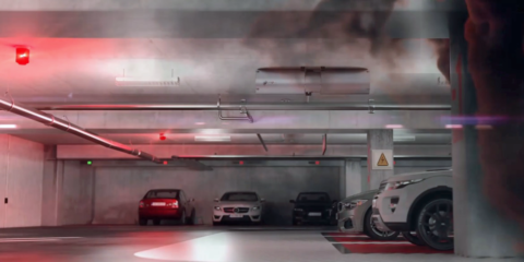Una app de Realidad Virtual para visualizar el sistema de ventilación de un parking