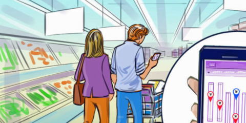 Store Guide de Philips, app para localizar productos en tiendas mediante iluminación LED