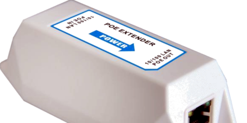 Extensores PoE+ Gigabit de Astelo Comunicación para ampliar la señal a más de 400 metros