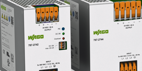 Nuevas fuentes de alimentación WAGO de montaje en carril DIN