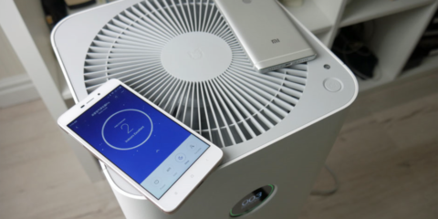 Purificador de aire Mi Air Purifier Pro de Xiaomi que se controla desde el Smartphone