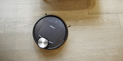 Nuevo robot de limpieza que seca y aspira con aplicación móvil para su control