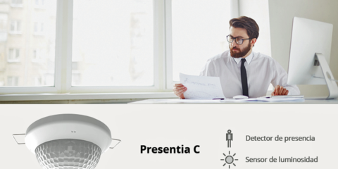 Zennio lanza Presentia, un detector de presencia KNX con sensor de luminosidad para techo