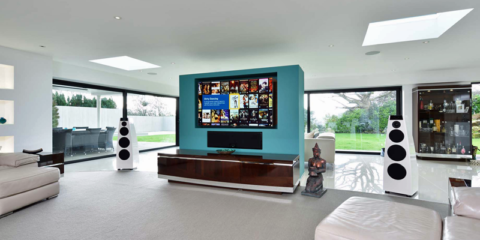 Integración de audio vídeo sobre tecnología Meridian en un sistema de automatización y control de Control4