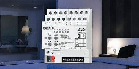 Nueva Multistation KNX de Jung para el control de instalaciones eléctricas en viviendas y edificios