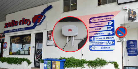 Control y monitorización de vehículos en una gasolinera con tecnología IoT de Libelium