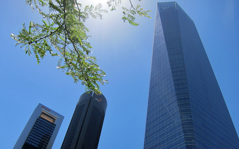 Las cuatro torres de Madrid