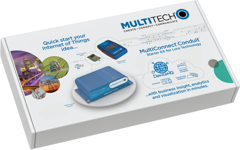 Kit de evaluación MultiConnect Conduit de Multi-Tech