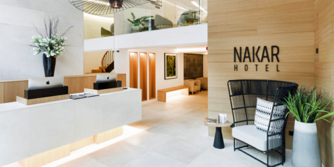 Los mecanismos LS 990 de Jung, presentes en el Nakar Hotel de Palma de Mallorca