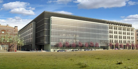 Sistema centralizado de alumbrado de emergencia en el edificio Prado Business Park en Madrid