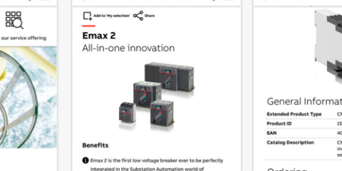 ABB desarrolla una app sobre productos y servicios de electrificación