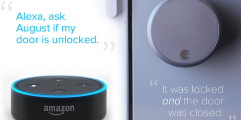 August Home añade la función DoorSense de sus cerraduras inteligentes a Amazon Alexa