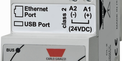 Nuevo controlador programable de Carlo Gavazzi para aplicaciones de automatización de viviendas y edificios