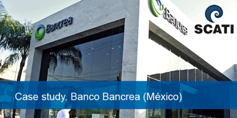 La entidad financiera mexicana Banco Bancrea, equipada con cámaras IP de Scati