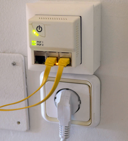 Una solución basada en fibra óptica de plástico para garantizar la  conectividad del hogar hasta 1Gbps • CASADOMO