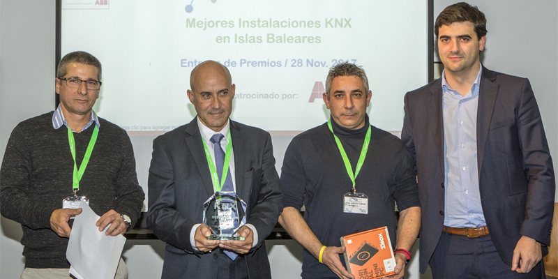 Entrega del primer Premio Mejor Instalación KNX