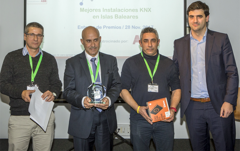 Entrega del primer Premio Mejor Instalación KNX