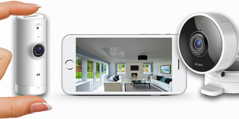 Minicámaras wifi de D-Link para videovigilar desde el móvil con notificaciones por detección de movimiento o sonido