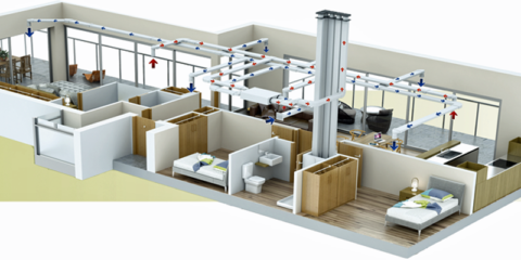 Sistema de ventilación inteligente para garantizar la calidad de aire en el interior de los edificios