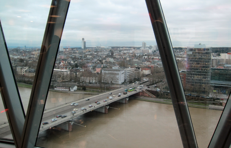 Vistas desde Westhafentower