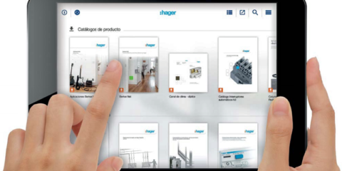 Disponible online la nueva tarifa 705 de Hager con series de mecanismos y soluciones KNX