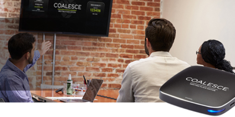 Sistema de colaboración de Black Box con transmisor de vídeo inalámbrico para compartir ideas y contenidos