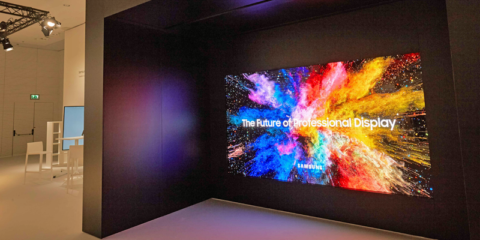 The Wall Professional, una pantalla MicroLED para interiores, modular y de gran formato