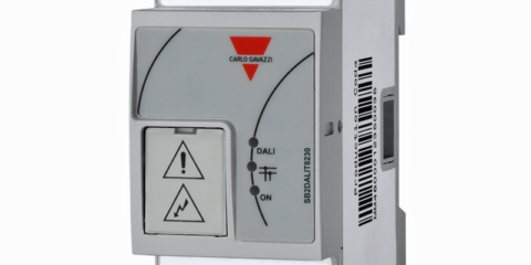 Nuevo controlador de Carlo Gavazzi para gestionar luces LED blancas DALI