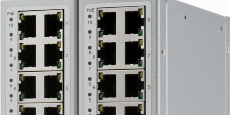 Switches Ethernet de diez puertos no gestionados de la serie IS-DH310P