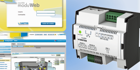 SAUTER lanza un nuevo controlador ecos 504 con servidor web integrado y gestión remota