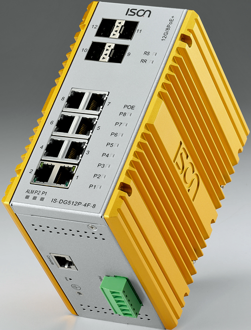 Switches Ethernet gestionados Layer 2/4 de ISON Technology
