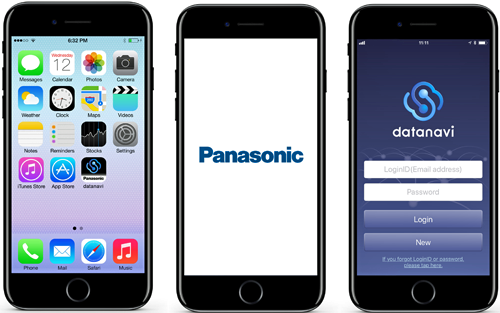 App Datanavi de Panasonic para climatización inteligente