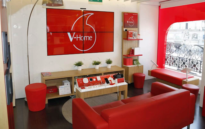 Puntos de venta de Vodafone con V-Home