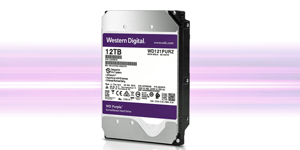 Western Digital Purple 12TB drive