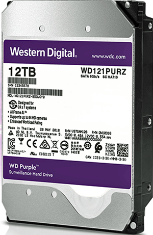 Western Digital Purple 12TB drive