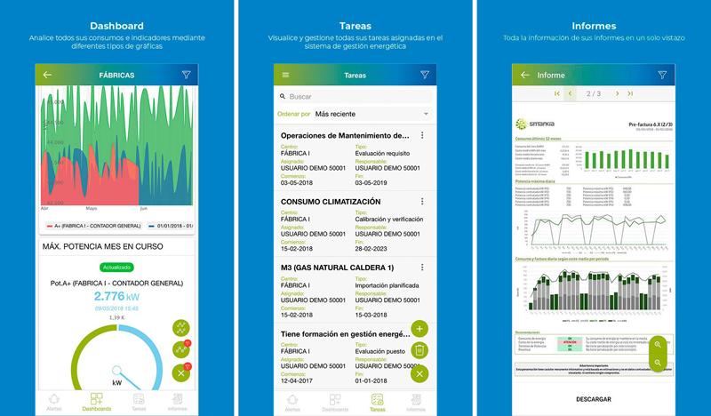 App Smarkia para la gestión de energía