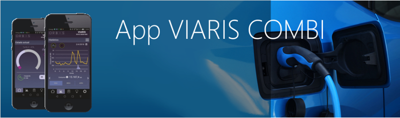 App Viaris Combi para el cargador  inteligente de vehículos electricos 