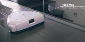 Pantallazo del vídeo conceptual de Electrolux Design donde muestra su visión del hogar inteligente del futuro.