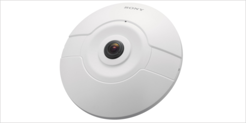 Sony presentará su nueva cámara de videovigilancia de 360 grados de visión hemisférica