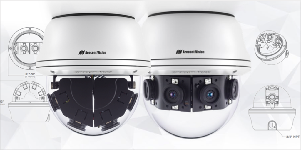 Arecont Vision premiada por su cámara de videovigilancia ConteraIP, con cúpula panorámica multisensor.