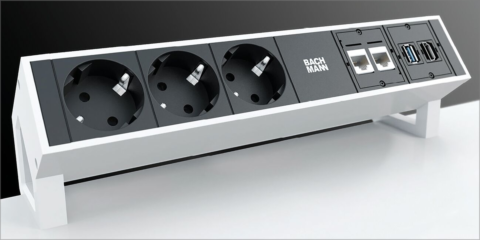 Cmatic añade a su catálogo los enchufes por módulos con conexiones LAN