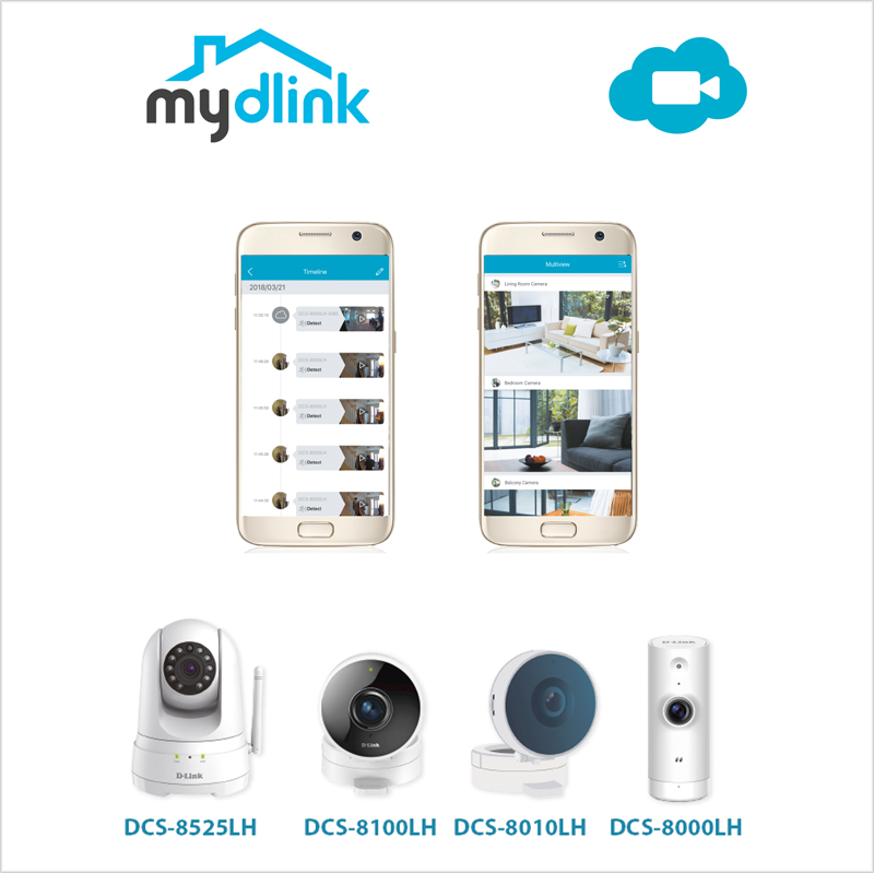 D-Link ofrece a los usuarios de la plataforma mydlink nuevos planes de grabación.