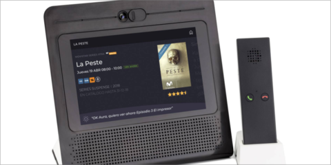 El dispositivo inteligente Movistar Home moderniza el teléfono fijo de los hogares