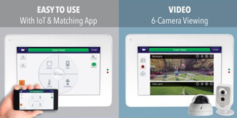 La pantalla táctil iBridge Touch controla los dispositivos y cámaras de seguridad de los edificios inteligentes
